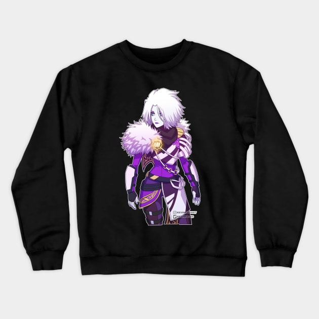 D2 Awoken Queen Crewneck Sweatshirt by fallerion